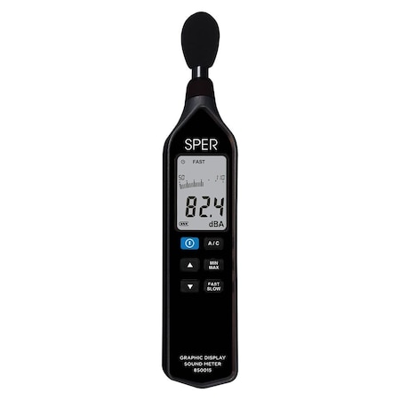 Sper Scientific Graphic Display Sound Meter 850015